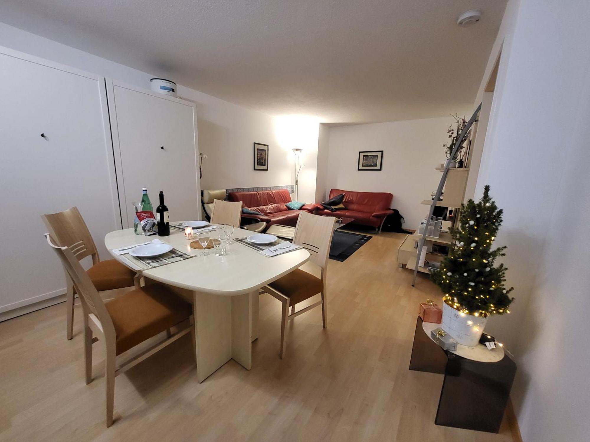 Ferienwohnung Quellenhof D04 Davos Exterior foto