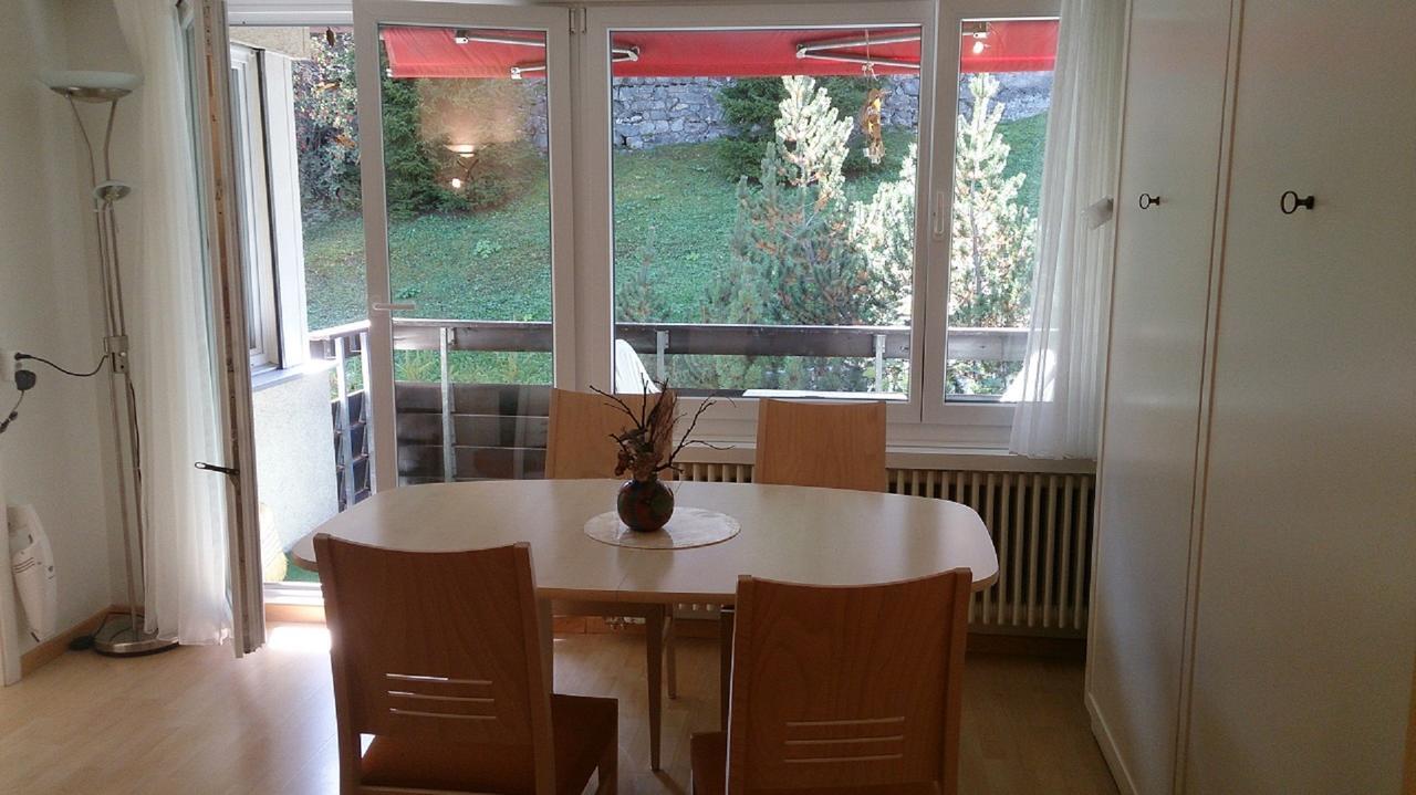 Ferienwohnung Quellenhof D04 Davos Exterior foto
